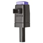 SDK 799 / BL Blue quick release terminal， 4mm plug(SDK 799 / BL) Schutzinger