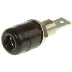 IBU 5568 / SW Black fully insulated socket， 4.8mm tab Schutzinger
