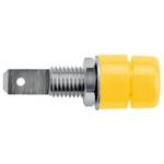 IBU 5568 / GE Yellow fully insulated socket， 4.8mm tab Schutzinger
