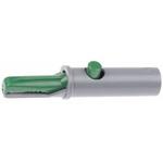 930126104 ヒルシュマン 930126104 わに口クリップ 6A 6mm， 緑 Hirschmann Test & Measurement