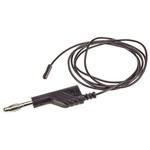 Hirschmann Test & Measurement テストリード線 60V dc， 黒， 1m Hirschmann Test & Measurement