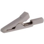 930317807 ヒルシュマン 930317807 わに口クリップ 8A 4mm， 白 Hirschmann Test & Measurement