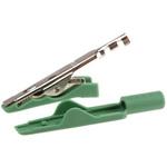 930318104 ヒルシュマン 930318104 わに口クリップ 8A 4mm， 緑 Hirschmann Test & Measurement