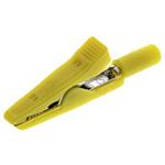 930318103 ヒルシュマン 930318103 わに口クリップ 8A 4mm， 黄 Hirschmann Test & Measurement