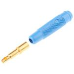 931804702 Hirschmann Test & Measurement バナナプラグ 真鍮 48mm 青 Hirschmann Test & Measurement