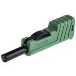 932153104 Hirschmann Test & Measurement バナナプラグ ベリリウム銅， 真鍮 65mm 緑 Hirschmann Test & Measurement