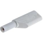 934099107 Hirschmann Test & Measurement バナナプラグ ベリリウム銅， 真鍮 58.3mm 白 Hirschmann Test & Measurement