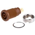 972355105 Hirschmann Test & Measurement バナナプラグ 真鍮 32mm 茶 Hirschmann Test & Measurement