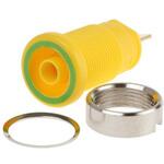 972355188 Hirschmann Test & Measurement バナナプラグ 真鍮 32mm 黄/緑 Hirschmann Test & Measurement