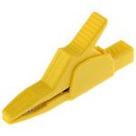 972405103 ヒルシュマン 972405103 わに口クリップ 32A 30mm， 黄 Hirschmann Test & Measurement