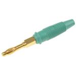 972518704 Hirschmann Test & Measurement バナナプラグ 真鍮， 銅 60mm 緑 Hirschmann Test & Measurement