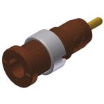 975459705 Hirschmann Test & Measurement バナナプラグ 真鍮 28mm 茶 Hirschmann Test & Measurement