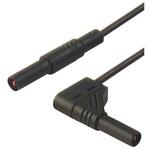 934079100 Hirschmann Test & Measurement テストリード線 1000V ac/dc， 黒， 25cm(934079100) Hirschmann Test & Measurement