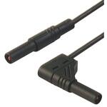 934084100 Hirschmann Test & Measurement テストリード線 1000V ac/dc， 黒， 2m(934084100) Hirschmann Test & Measurement