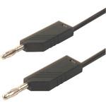 934090100 Hirschmann Test & Measurement テストリード線 30 V ac， 60 V dc， 黒， 25cm(934090100) Hirschmann Test & Measurement
