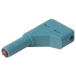 934098102 Hirschmann Test & Measurement バナナプラグ ベリリウム銅(ばね)、黄銅(ピン) 46.3mm 青 Hirschmann Test & Measurement