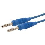 973388102 Hirschmann Test & Measurement テストリード線 30 V ac， 60 V dc， 青， 1m(973388102) Hirschmann Test & Measurement