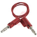 BU-2020-A-12-2 Mueller テストリード線 300V， 赤， 30cm MUELLER ELECTRIC