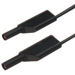 934168100 Hirschmann Test & Measurement テストリード線 1000V ac/dc， 黒， 50cm(934168100) Hirschmann Test & Measurement