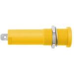 Schutzinger バナナプラグ 48mm 黄 Schutzinger