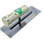 ステンクシ目鏝 (ノコ目) 左目8mm目 宮谷製作所