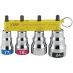 EHS-1724HS 電動ドリル用ショートソケットセット トップ工業