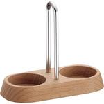 TKG ガラス調味料入用ウッドスタンド TKG