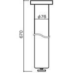 集成カウンター木製専用脚 トステム(LIXIL)