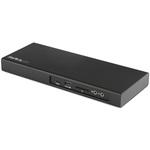 Thunderbolt 3 ドッキングステーション デュアル4K/60Hz PCIe M.2スロット SDカードリーダ 1x DisplayPort 3x USB 85W USB PD StarTech.com
