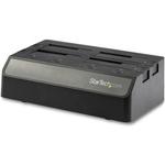 SDOCK4U313 HDD/SSDスタンド/USB 3.1接続/4ベイ/2.5/3.5型 SATA3.0/USB-A/Cケーブル&ACアダプター付属 StarTech.com