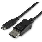 USB-C - DisplayPort 1.4 変換ケーブル/8K60Hz/HBR3、HDR、DSC対応/USBタイプC - DP Altモード/ディスプレイアダプタケーブル/USB Type-C & Thunderbolt 3 StarTech.com