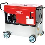 モーター式高圧洗浄機 水タンク付高耐久型 スーパー工業 【通販