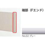 ストレッチャーガード セフティーライン NS 端部(Fエンド) プレーン色 ナカ工業