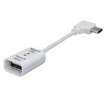 USB2.0 A-C変換ケーブルL型 10cm ナカバヤシ