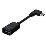 USB3.1 A-C変換ケーブルL型 10cm ナカバヤシ