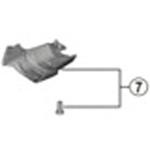 Y0F498020 ST-R7020ユニットカバー&ネジ左 SHIMANO(シマノ)