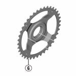 Y0J138000 FC-E6100 チェーンリング 38T SHIMANO(シマノ)