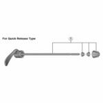 Y3F698010 FH-TY500 クイック組立品 161mm ブラック SHIMANO(シマノ)