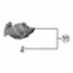 Y8ZG98080 ST-R7000ユニットカバー/ネジ右 SHIMANO(シマノ)