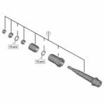 YL8F98010 PD-MX70ペダル軸組右 SHIMANO(シマノ)