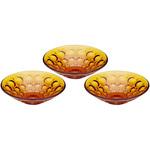 庄内クラフト クリスタルガラス デザートボウル 3個セット アデリア(石塚硝子)