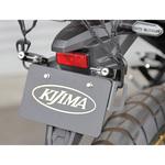 303-1601 ヘルメットロック ブラック ナンバーツイン フック付 1個 KIJIMA(キジマ) 【通販モノタロウ】