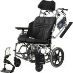 NAH-XF5 多機能ティルト介助型車いす 座王X 日進医療器(車イス)