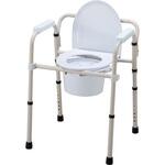 MY-1251 マツヨシ ポータブルトイレチェア 松吉医科器械
