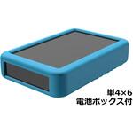 シリコンカバー付プラスチックケース LCSシリーズ タカチ電機工業