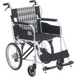 TCD-1N 標準型車いす(ドラムブレーキ付介助式 ピジョン タヒラ