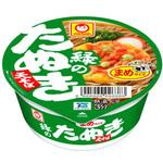 緑のまめたぬき天そば 西 東洋水産(マルちゃん)