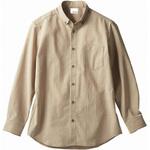 シャツ 兼用 長袖 ベージュ OV2501-3シリーズ 住商モンブラン
