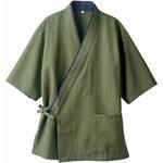 はっぴ 兼用 7分袖 鶯/紺 3-524シリーズ 住商モンブラン