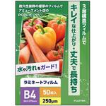 ラミネートフィルム250μ B4サイズ フジテックス